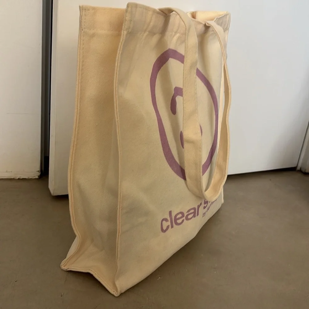 Final Sale! New Dermatologica Clear Start Smiley Face Tote